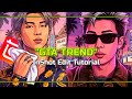How to Make Viral K-pop GTA 5 Edit in InShot 🎬 | BTS Namjoon Tutorial #gta5edittutorial #gta5edit