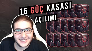 15 KOD ADI GÜÇ KASASI AÇILIMI - DESTANSI KOSTÜM ÇIKTI!