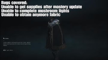 AC Valhalla bugs - No Supplies from Small Chests (main issue) - 30th March 2021