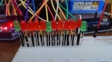 ARDUİNO DA 12 Led ile efekt LED PATTERNS Arduino Random LED Pattern with Arduino Running LED Arduino