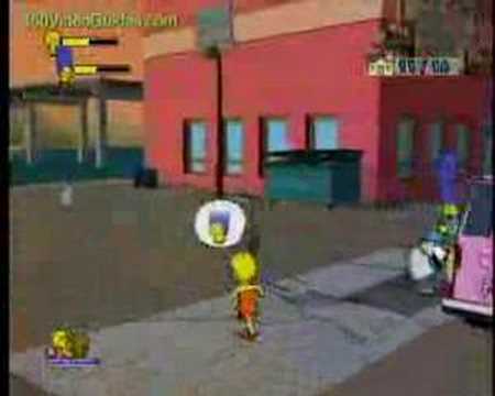 The Simpsons Game - Grand Theft Scratchy - Guide Part 2 of 4