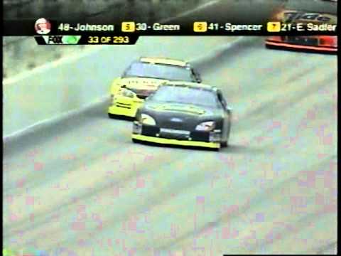 2002 Carolina Dodge Dealers 400 [2/6] (Starting Grid/Start/1st Caution)