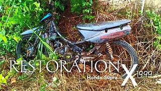 FULL RESTORATION • 1999 Honda Supra X 100 Abandoned  - TimeLapse