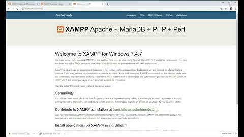 Instalación de XAMPP y Sublime Text