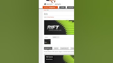 best free after effects plugins "Rift"