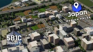 Build a Japan quarter in Cities Skylines 2 - Japan Region Pack