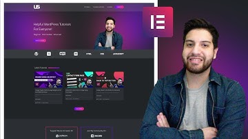 Watch Me Build My Website Using Elementor | Web Design Speed Art 2021