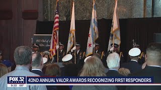 Chicago cop, Illinois State Trooper honored for bravery at 42nd Annual Valor Awards