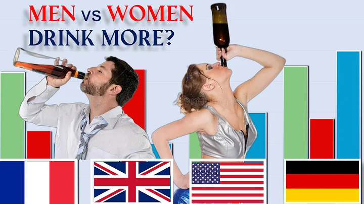TOP 180: Alcohol Consumption by Country 2023 | Men vs Women