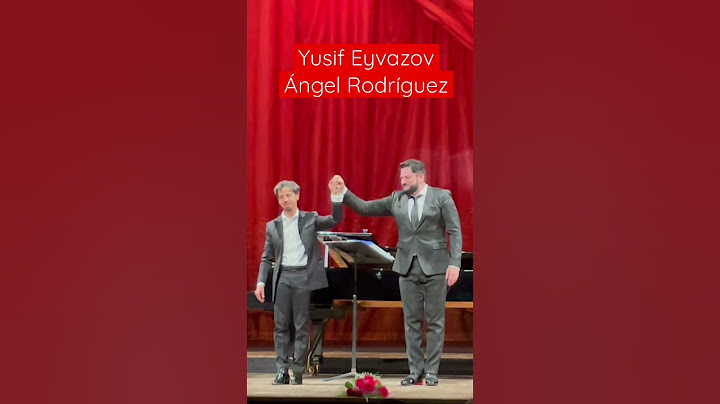 #YusifEyvazov #angelrodriguez #aplausos #concert #short