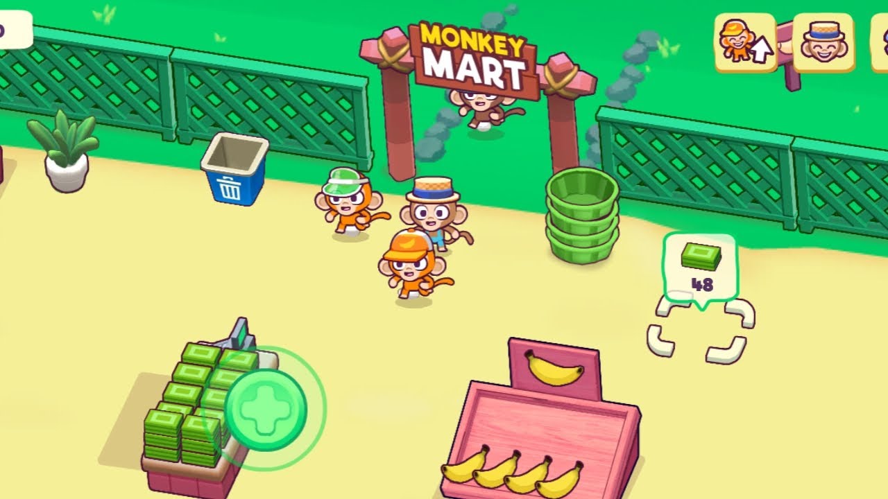 Jogando Monkey Mart 