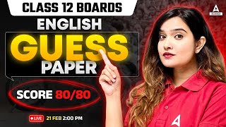 Class 12 English | English Guess Paper | Score 80/80 🔥🔥By Shipra Mishra screenshot 5