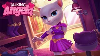 My Talking Angela New Update - Captain Cute Great Makeover 2018 screenshot 1