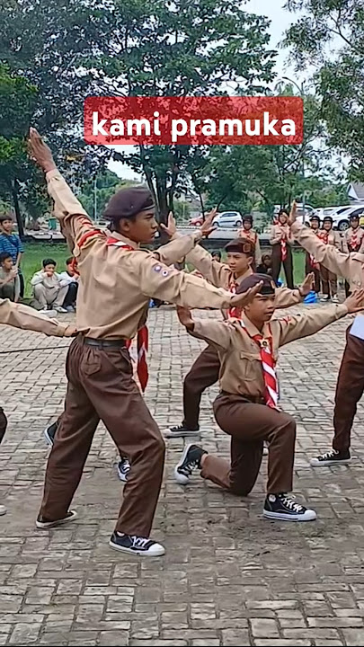 kami Pramuka praja muda Karana pasukan Hasan Basri #lkbbpramuka #barisberbaris #variasiformasi