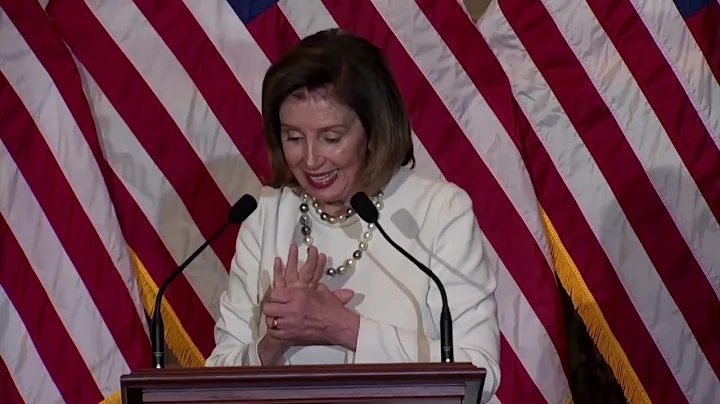 Nancy Pelosi's portrait unveiled at the Capitol