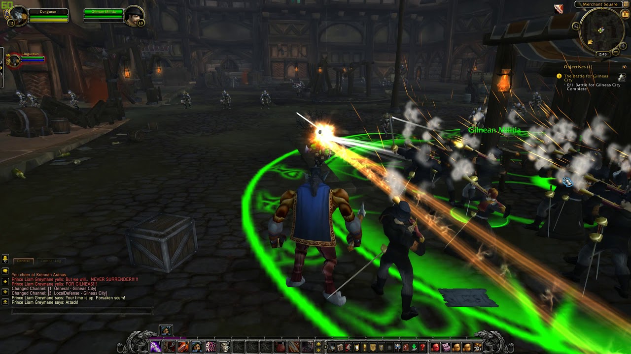 WoW - Battle of Gilneas city