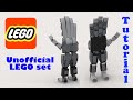 LEGO DIY toy hand with legs 1.0  Full Tutorial