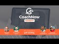 CoachNow Academy...the evolution in coaching 🏌️