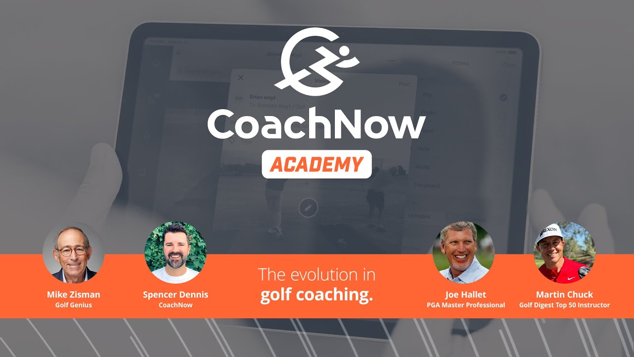 CoachNow Academy...the evolution in coaching 🏌️ - YouTube