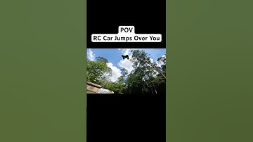 POV Arrma Fireteam Jumps Over You