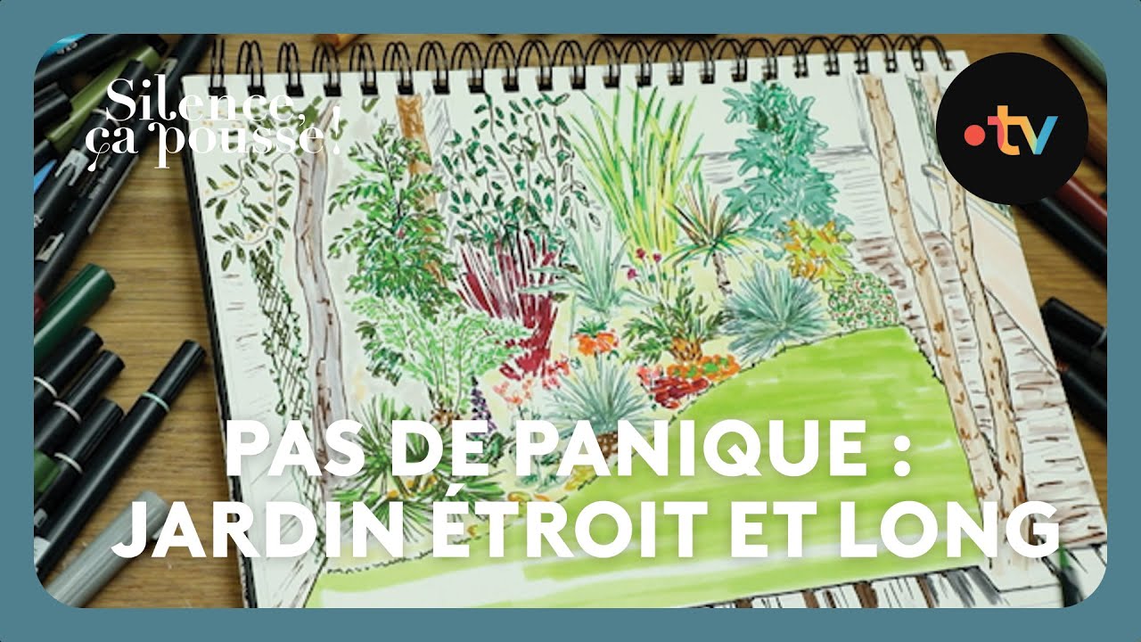 Pas de panique :  Jardin étroit et long - Silence ça pousse ! 10 Janvier 2026