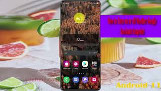 How to Turn on or off Weather Google Assistant Snapshot in Samsung Galaxy S21/S21+/S21 Ultra screenshot 4