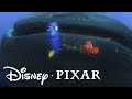 DORY SPEAKS WHALE - FINDING NEMO & FINDING DORY HD - DORY & MARLIN GET SWALLOWED BY WHALE