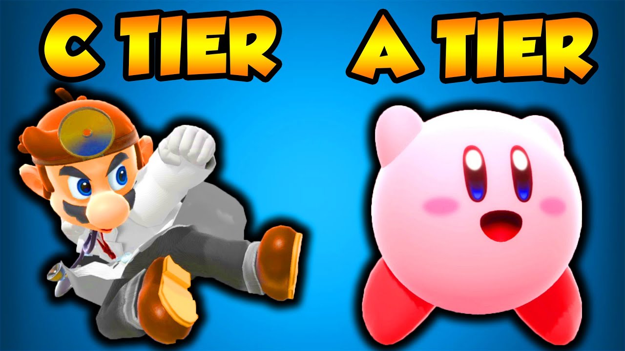 The NEUTRAL AIR Tier List (Smash Ultimate) YouTube