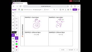 Unit 1 Lesson 1: Adding Integers | Grade 8 Math 1