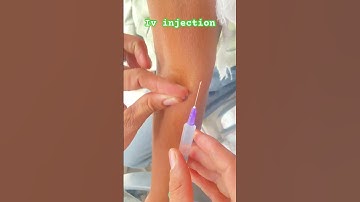 Intravenous injection use ll iv injection lagana sikhe ll #ivinjection #short