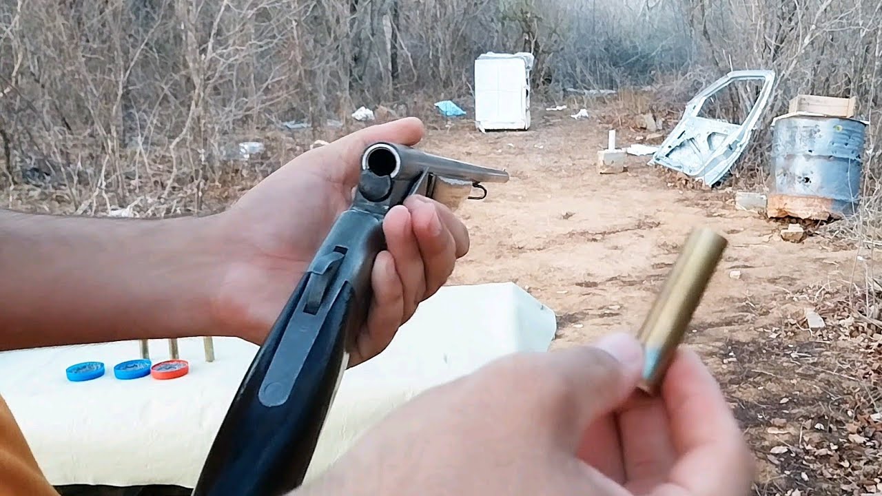 Teste Espingarda 32 Cbc Modelo 651 Agrupamento a 15 metros Chumbo 3, 5, 7, 9