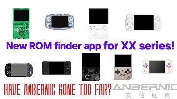 Anbernic XX: Controversial new app downloads ROMs directly onto devices via WiFi (official firmware)