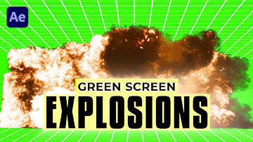 🎬 3 Free Green Screen Explosion Footages for Visual Effects | 4K VFX Assets