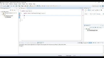 Java 1st Hello World Program