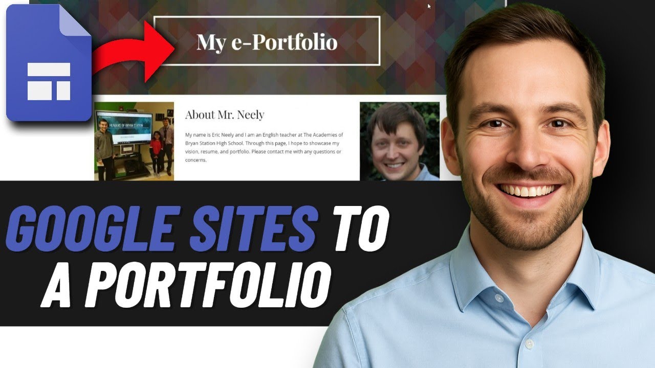 How to Use Google Sites to Make a Portfolio 2025 (FULL GUIDE) - YouTube