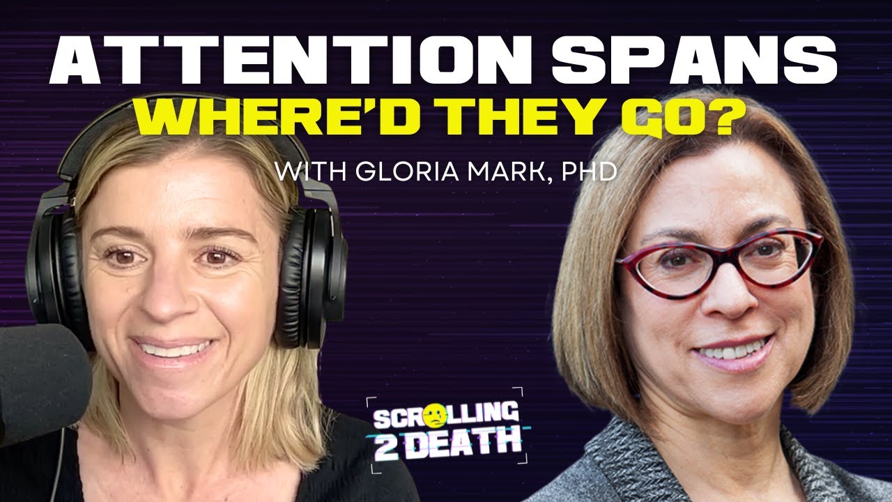 What happened to our attention spans? (with Dr. Gloria Mark) - YouTube