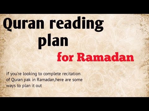Quran recitation schedule||ramzan routine ||ramzan 2023 - YouTube