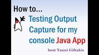 3 1 Capturing Program Output to an Output Capture Document, using a Windows 11 Terminal Console.