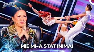Acrobația Pe Role Care A Șocat România Și A Oprit Inima Juriului! | Românii au talent