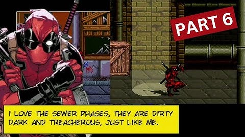 DEADPOOL. MAXIMUM CARNAGE playthrough STAGE 6 openbor gameplay