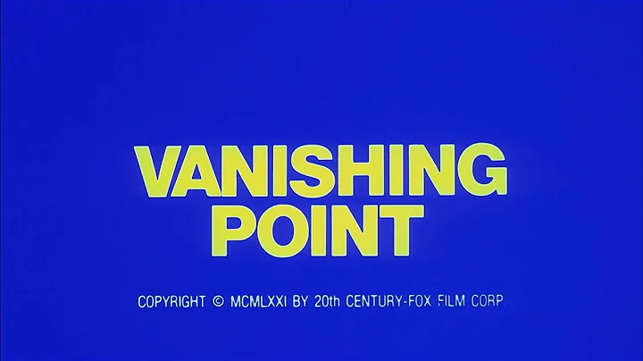 (Vanishing point) Punto zero - Trailer