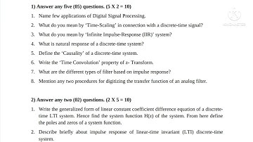 B.Sc 6th Semester Honours Question Paper-2022// Electronic Science (DSE-4)//Burdwan University