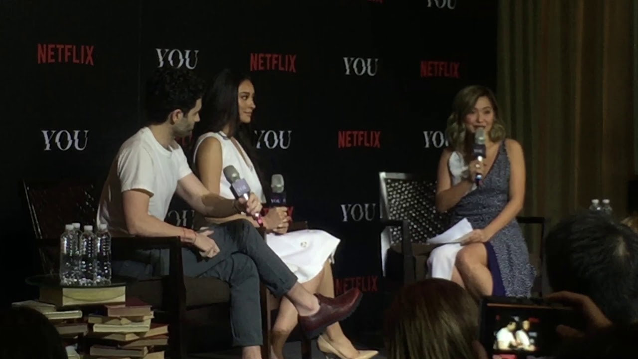 Netflix's YOU with Shay Mitchell and Pen Badgley (Part 3) entertainment weekly ซับไทย