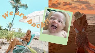 WE ARE BACK! Costa Rica with a NEWBORN. Surfer Family Lifestyle Vlog