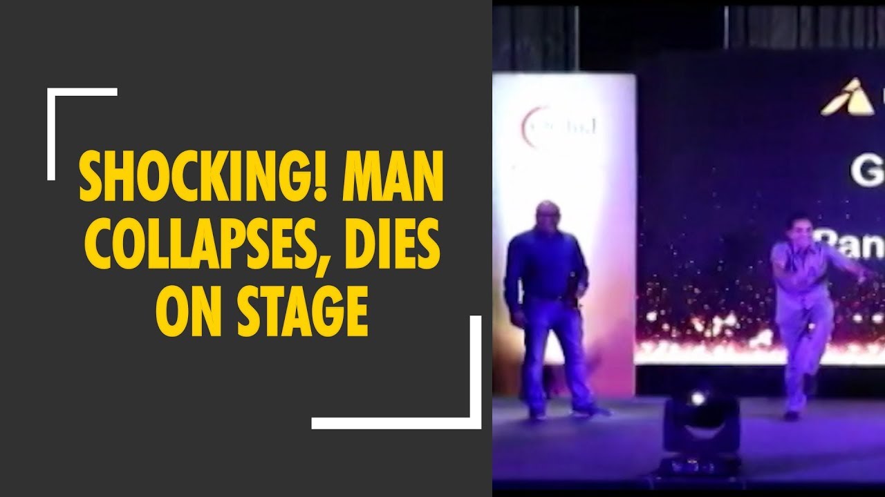 Agra Man Collapses Dies On Stage While Dancing Youtube