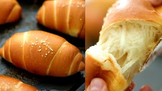 가장 이상적인 소금빵 만들기(반죽기버전)/탈지분유없이/Salted Butter Roll Bread/塩パン