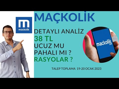 MAÇKOLİK HALKA ARZ | MACKO HALKA ARZ | YENİ HALKA ARZ | BİST |BİST100 | BORSA İSTANBUL