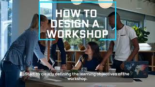How to Design a Workshop, Training, or Class Session