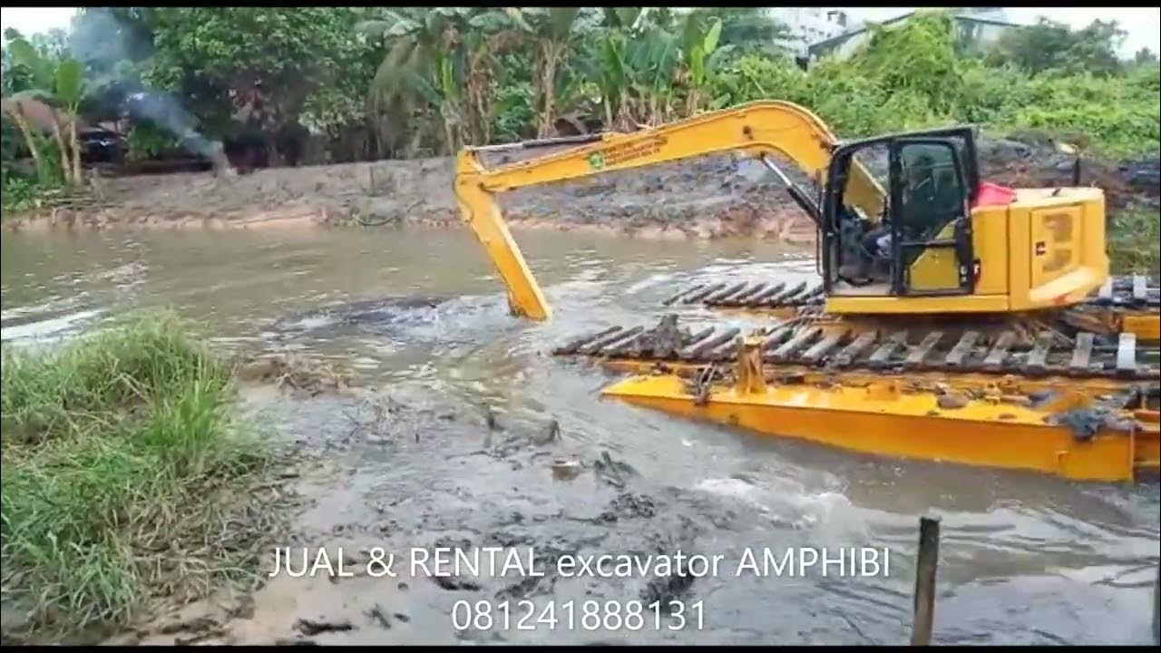 ULTRATREX CAT 307 Jual & rental pontoon amphibious excavator swamp ...