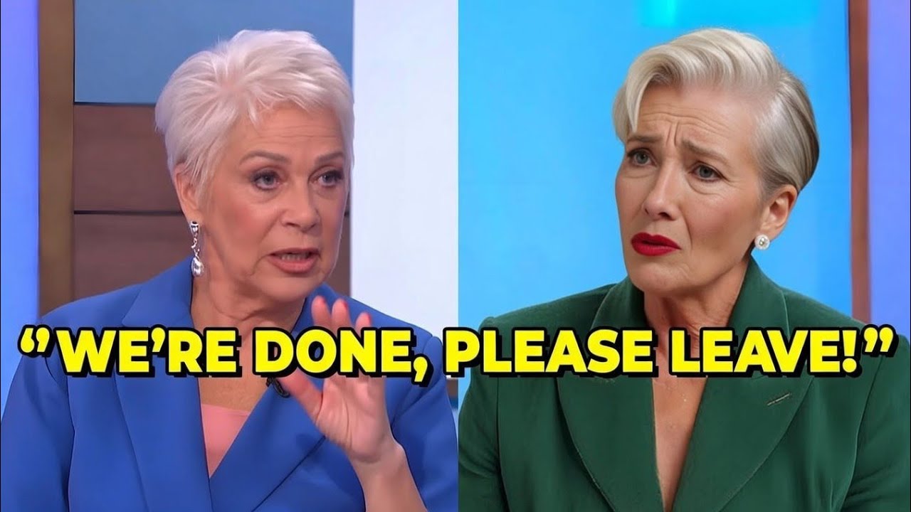 Emma Thompson EXPLODES on Loose Women—Security Steps In After Shocking Clash With Denise Welch